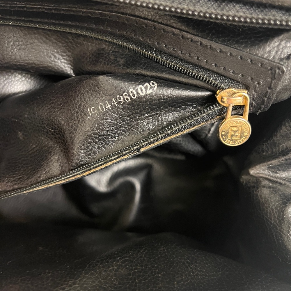 Fendi Vintage Pequin Mini Boston Bag - Picture 6 of 6